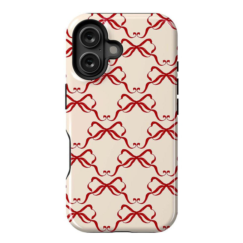 All Wrapped Up | Vintage Bows Case Phone Case Casetry Essential + MagSafe® iPhone 16