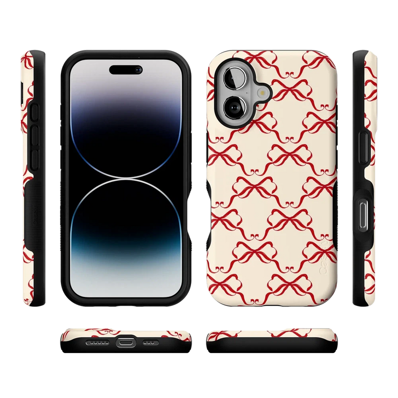 All Wrapped Up | Vintage Bows Case Phone Case Casetry 