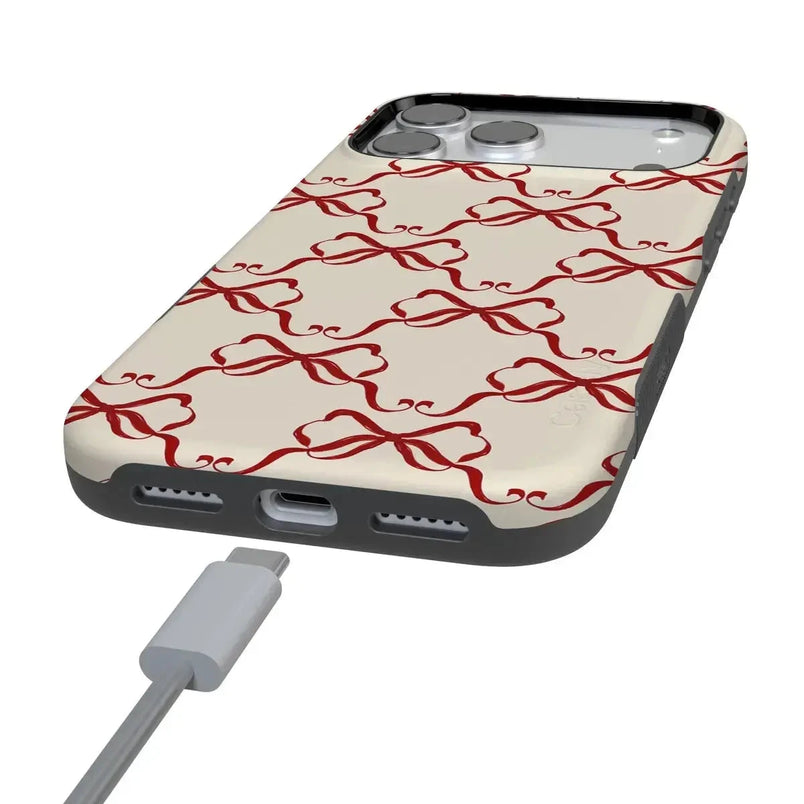 All Wrapped Up | Vintage Bows Case Phone Case Casetry 