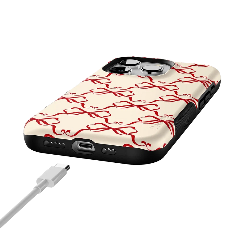 All Wrapped Up | Vintage Bows Case Phone Case Casetry 