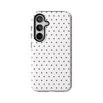 On the Dot | White Polka Dot Case