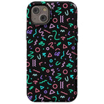 Always Vibing | Glow In The Dark Retro Case iPhone Case get.casely Essential + MagSafe® iPhone 15 Plus