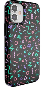Always Vibing | Glow In The Dark Retro Case iPhone Case get.casely 