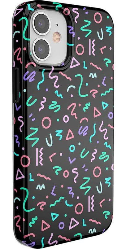 Always Vibing | Glow In The Dark Retro Case iPhone Case get.casely 