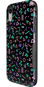 Always Vibing | Glow In The Dark Retro Case iPhone Case get.casely 