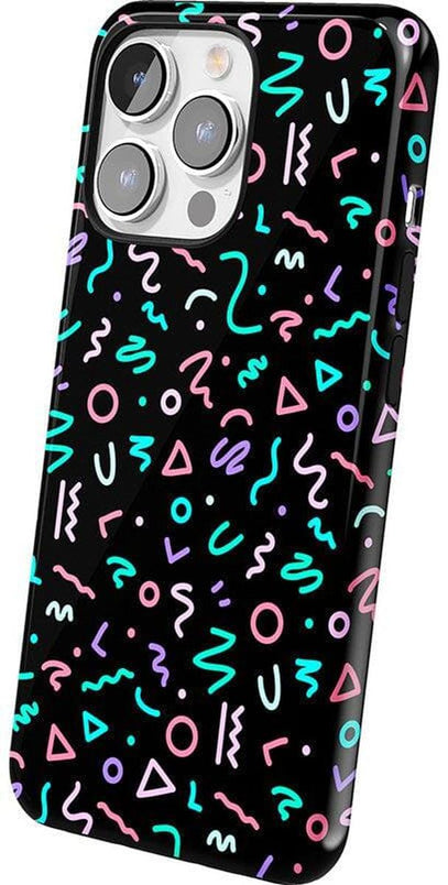 Always Vibing | Glow In The Dark Retro Case iPhone Case get.casely 