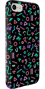 Always Vibing | Glow In The Dark Retro Case iPhone Case get.casely 