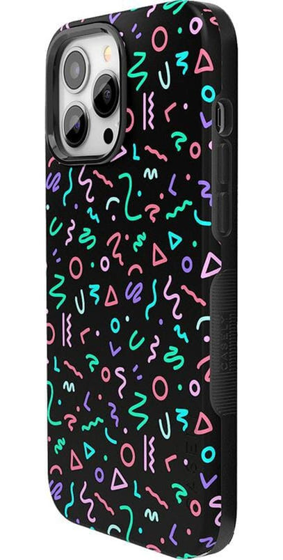Always Vibing | Glow In The Dark Retro Case iPhone Case get.casely 