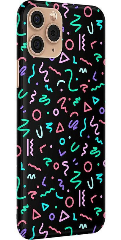 Always Vibing | Glow In The Dark Retro Case iPhone Case get.casely 