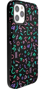 Always Vibing | Glow In The Dark Retro Case iPhone Case get.casely 