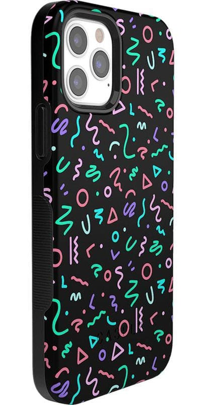 Always Vibing | Glow In The Dark Retro Case iPhone Case get.casely 
