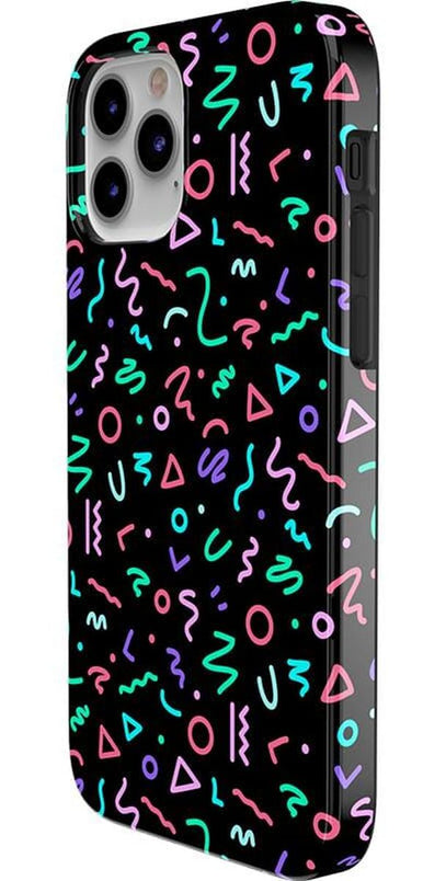 Always Vibing | Glow In The Dark Retro Case iPhone Case get.casely 