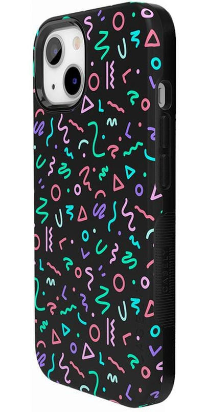 Always Vibing | Glow In The Dark Retro Case iPhone Case get.casely 