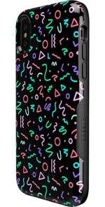 Always Vibing | Glow In The Dark Retro Case iPhone Case get.casely 