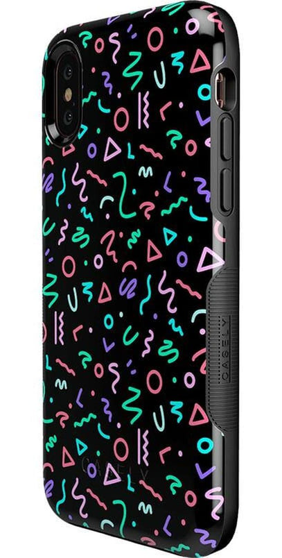 Always Vibing | Glow In The Dark Retro Case iPhone Case get.casely 