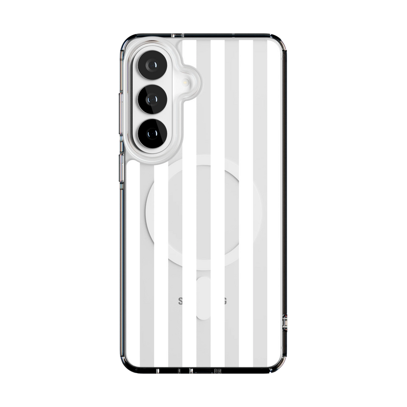 White Stripes | Sunday Best Case - Galaxy S25
