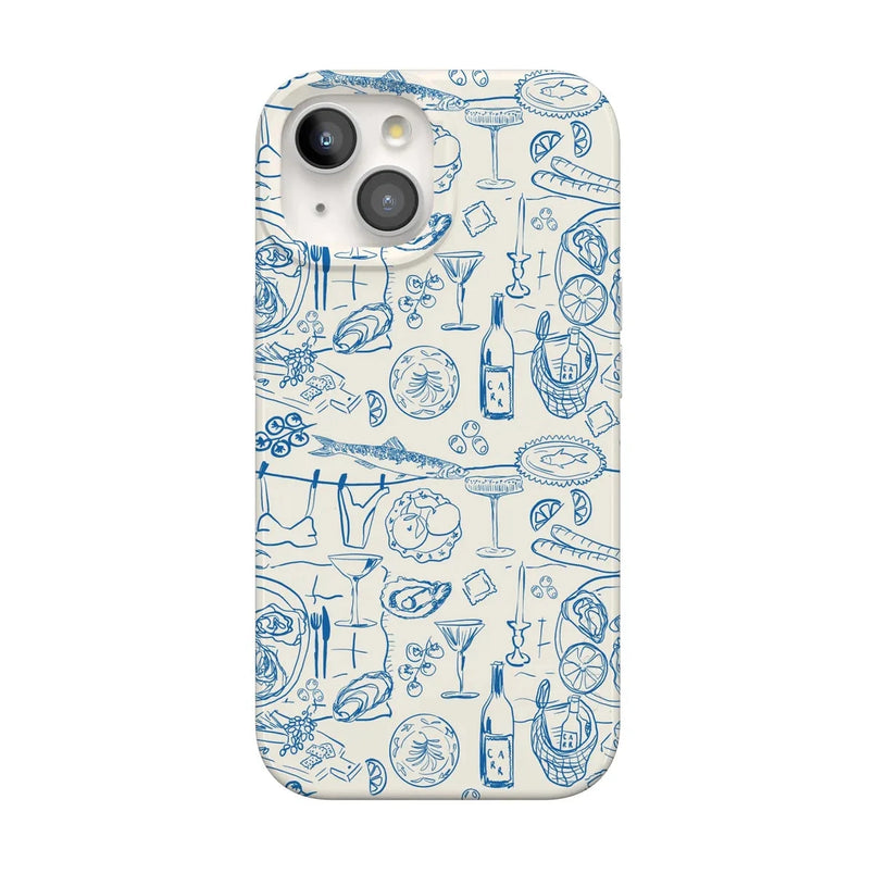 Amalfi Aperitivo | Dolce Vita Case iPhone Case get.casely Classic + MagSafe® iPhone 15 Plus 