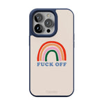 An Ode to 2020 | F*ck Off Rainbow Case iPhone Case get.casely Align + MagSafe® iPhone 13 Pro Max 