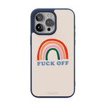 An Ode to 2020 | F*ck Off Rainbow Case iPhone Case get.casely Align + MagSafe® iPhone 15 Pro Max 