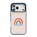 An Ode to 2020 | F*ck Off Rainbow Case iPhone Case get.casely Align + MagSafe® iPhone 17 Pro Max 