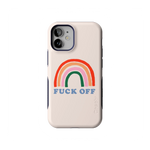 An Ode to 2020 | F*ck Off Rainbow Case iPhone Case get.casely Bold Flex + MagSafe® iPhone 12 Mini 