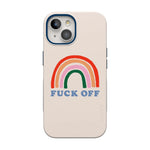 An Ode to 2020 | F*ck Off Rainbow Case iPhone Case get.casely Bold Flex + MagSafe® iPhone 15 Plus 