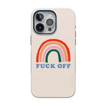 An Ode to 2020 | F*ck Off Rainbow Case iPhone Case get.casely Bold Flex + MagSafe® iPhone 15 Pro Max 