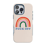 An Ode to 2020 | F*ck Off Rainbow Case iPhone Case get.casely Bold Flex + MagSafe® iPhone 16 Pro Max 