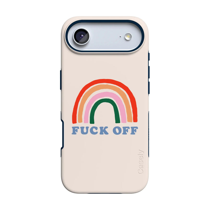 An Ode to 2020 | F*ck Off Rainbow Case iPhone Case get.casely Bold Flex + MagSafe® iPhone 17 Air 