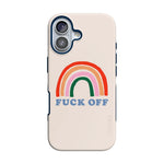An Ode to 2020 | F*ck Off Rainbow Case iPhone Case get.casely Bold Flex + MagSafe® iPhone 17 