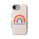 An Ode to 2020 | F*ck Off Rainbow Case iPhone Case get.casely Bold Flex + MagSafe® iPhone 17E 