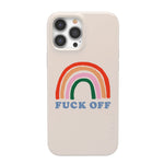 An Ode to 2020 | F*ck Off Rainbow Case iPhone Case get.casely Classic + MagSafe® iPhone 13 Pro Max 