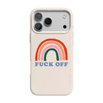 An Ode to 2020 | F*ck Off Rainbow Case iPhone Case get.casely Classic + MagSafe® iPhone 17 Pro Max 