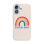 An Ode to 2020 | F*ck Off Rainbow Case iPhone Case get.casely Classic + MagSafe® iPhone 17 