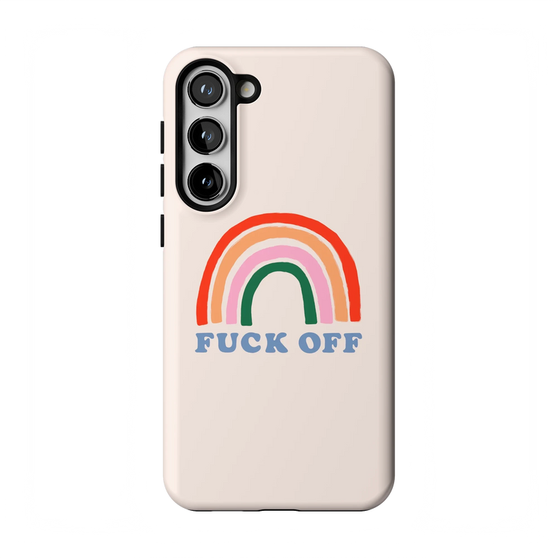 An Ode to 2020 | F*ck Off Rainbow Case iPhone Case get.casely Essential Galaxy S23 Plus 