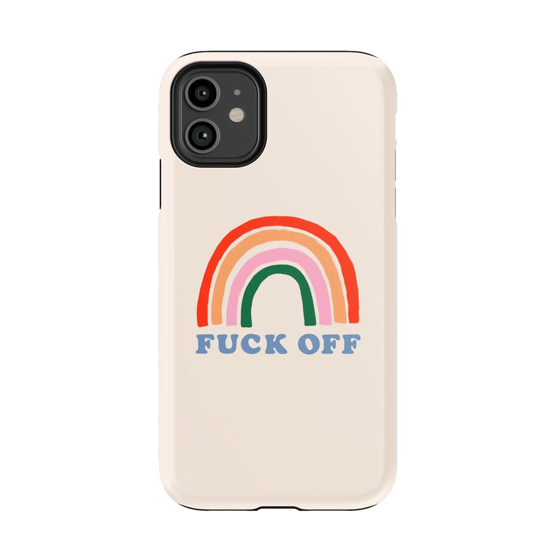 An Ode to 2020 | F*ck Off Rainbow Case iPhone Case get.casely Essential iPhone 11 
