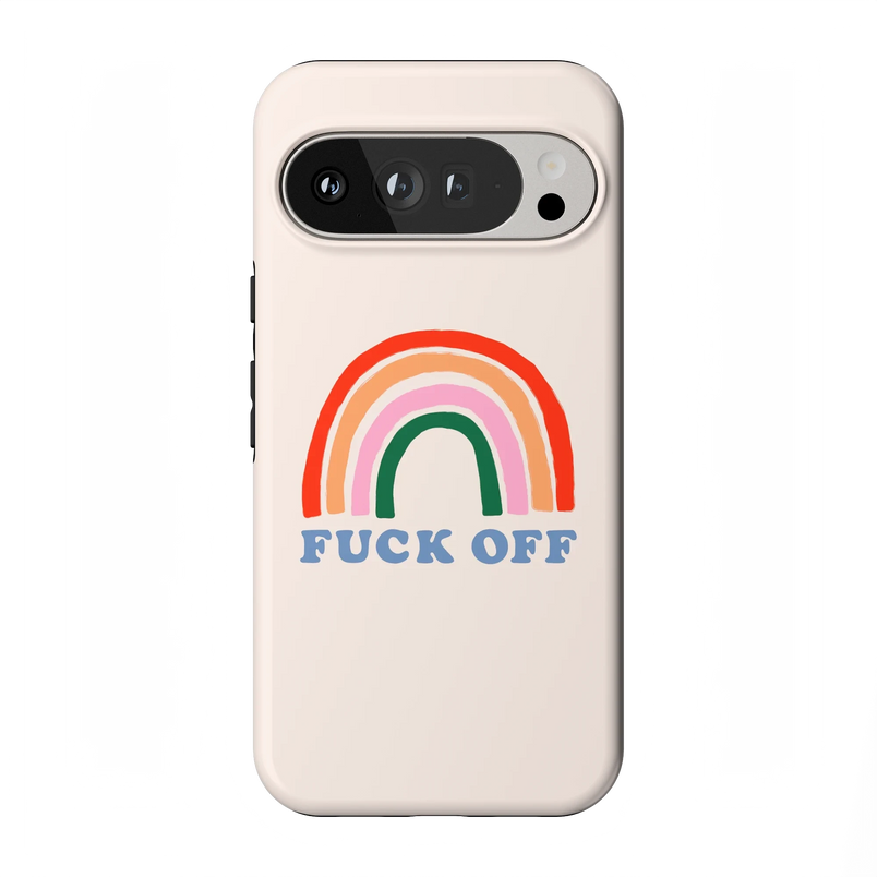 An Ode to 2020 | F*ck Off Rainbow Case iPhone Case get.casely Essential + MagSafe® Google Pixel 10 Pro XL 