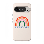 An Ode to 2020 | F*ck Off Rainbow Case iPhone Case get.casely Essential + MagSafe® Google Pixel 10 Pro XL 