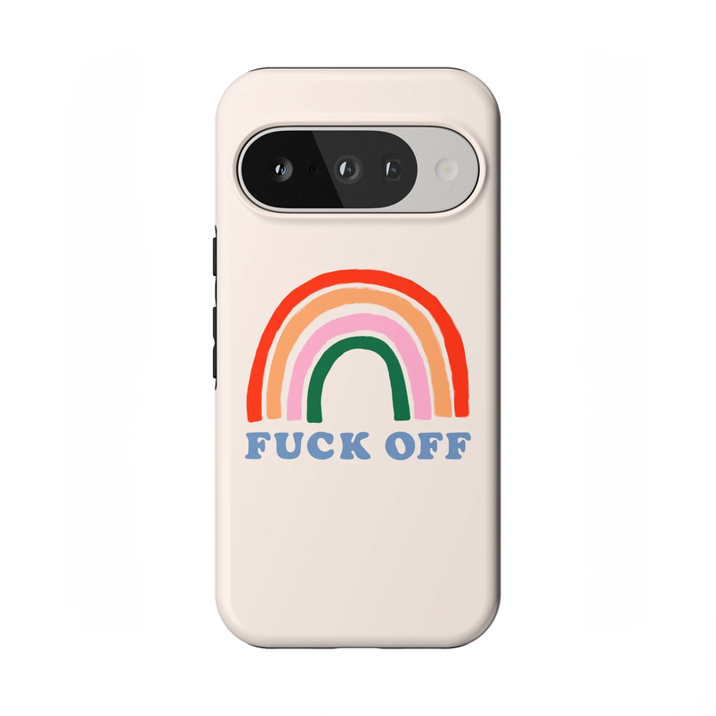 An Ode to 2020 | F*ck Off Rainbow Case iPhone Case get.casely Essential + MagSafe® Google Pixel 10 