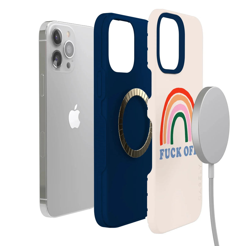 An Ode to 2020 | F*ck Off Rainbow Case iPhone Case get.casely 