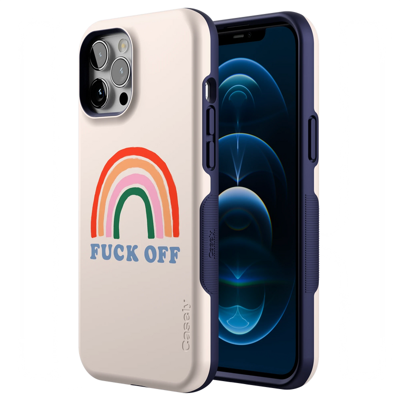 An Ode to 2020 | F*ck Off Rainbow Case iPhone Case get.casely 