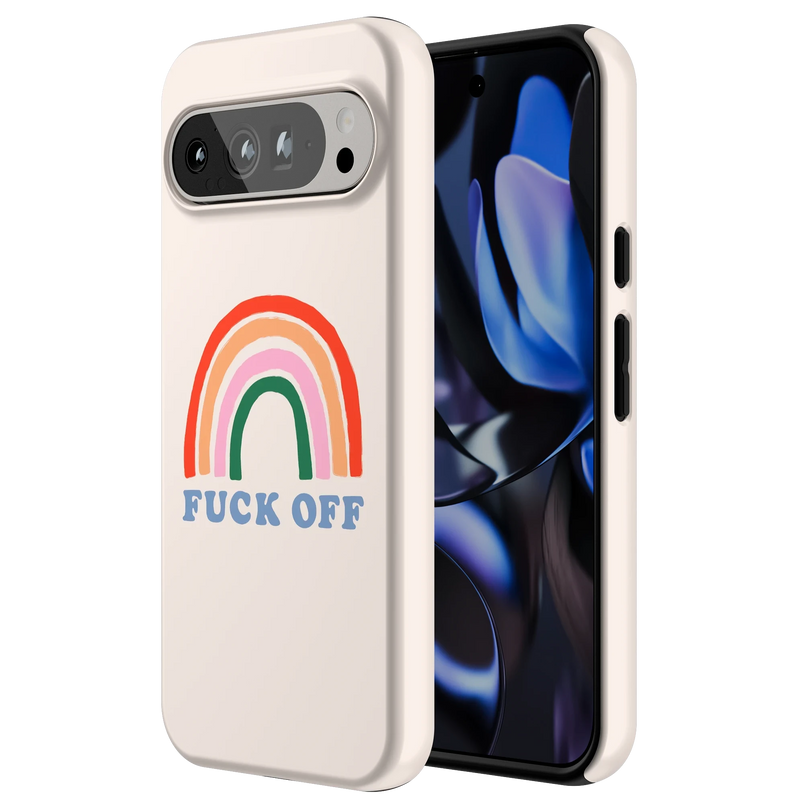 An Ode to 2020 | F*ck Off Rainbow Case iPhone Case get.casely 