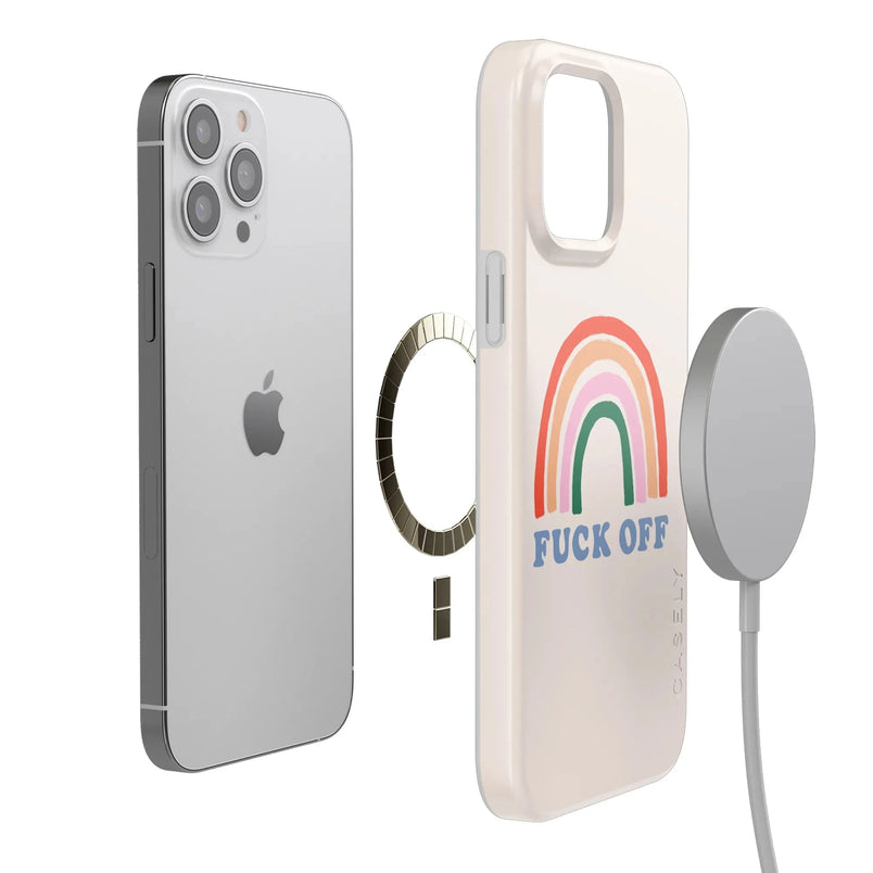 An Ode to 2020 | F*ck Off Rainbow Case iPhone Case get.casely 