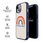 An Ode to 2020 | F*ck Off Rainbow Case iPhone Case get.casely 