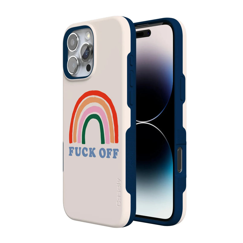 An Ode to 2020 | F*ck Off Rainbow Case iPhone Case get.casely 