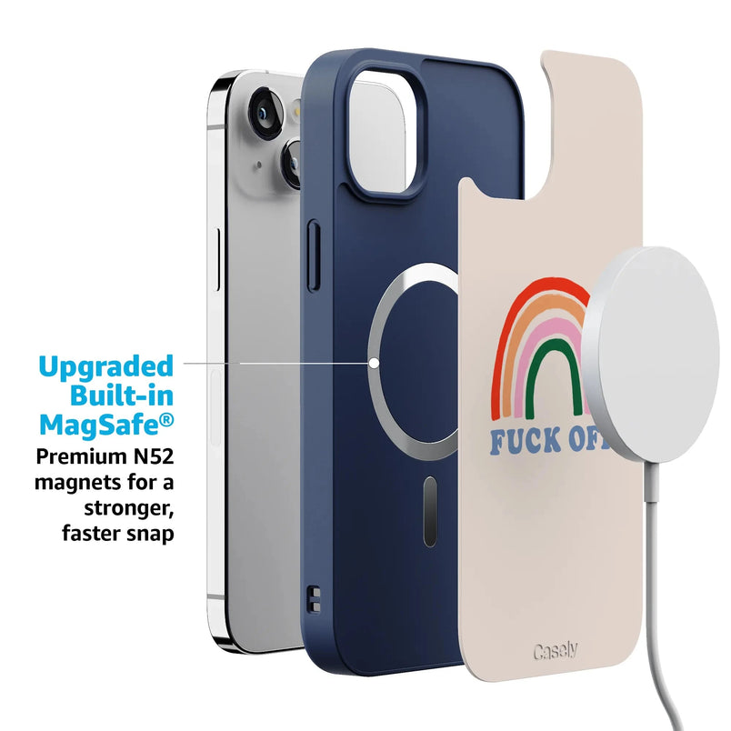 An Ode to 2020 | F*ck Off Rainbow Case iPhone Case get.casely 