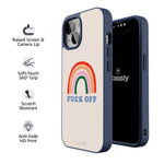 An Ode to 2020 | F*ck Off Rainbow Case iPhone Case get.casely 
