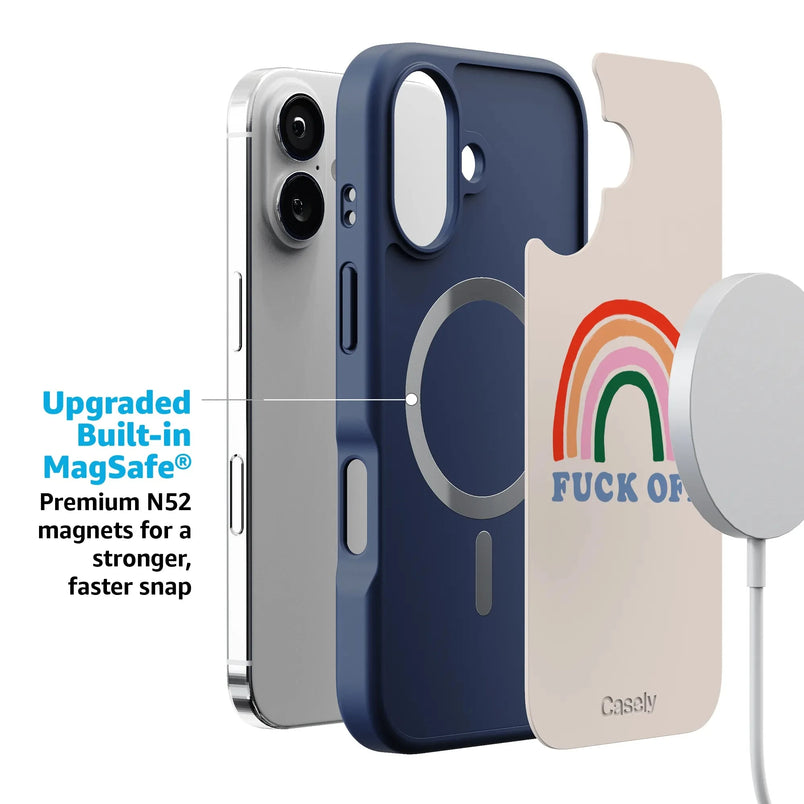 An Ode to 2020 | F*ck Off Rainbow Case iPhone Case get.casely 