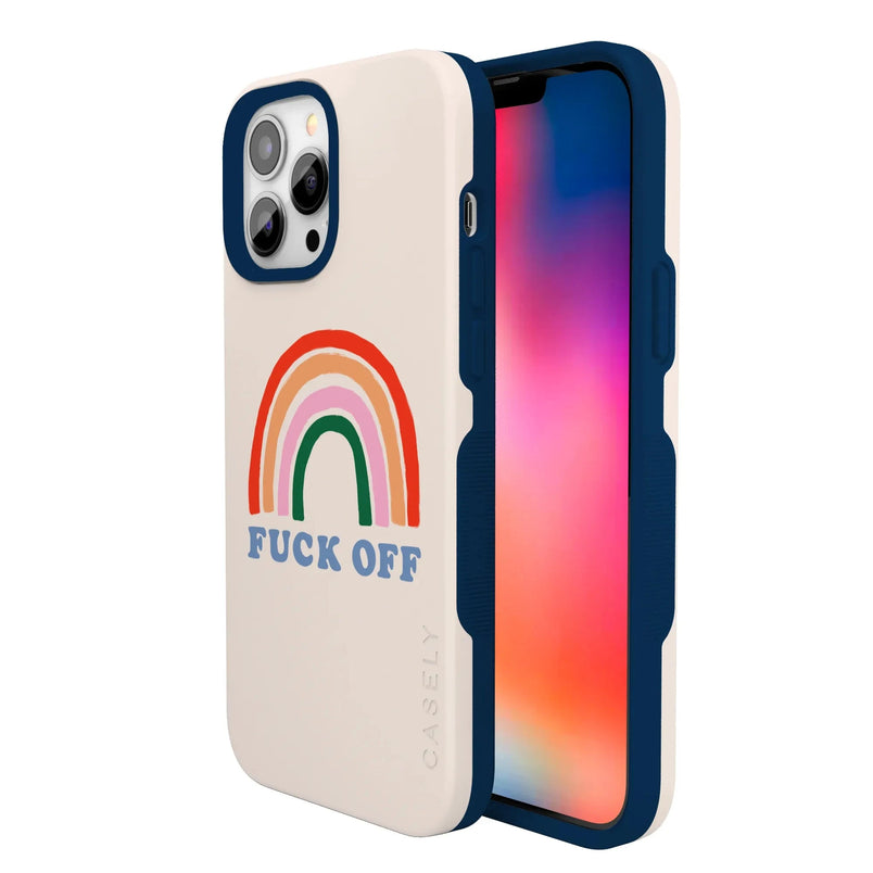 An Ode to 2020 | F*ck Off Rainbow Case iPhone Case get.casely 