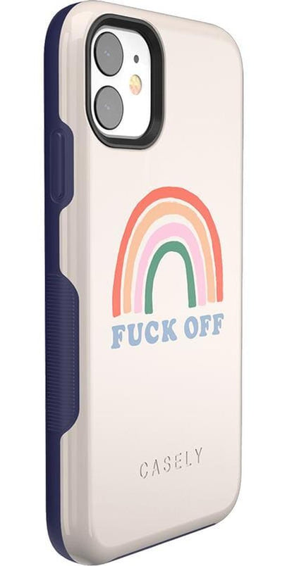 An Ode to 2020 | F*ck Off Rainbow Case iPhone Case get.casely 